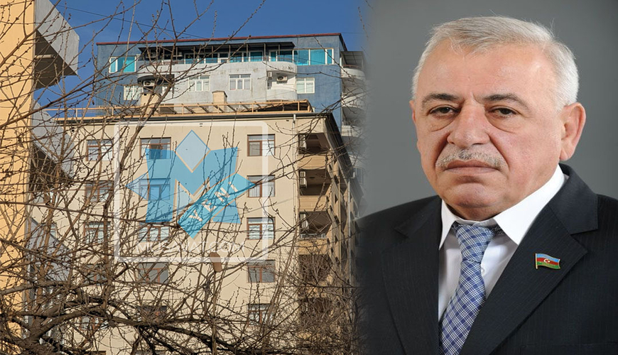Sabiq deputatın binasının damında mansard tikilir? FOTO