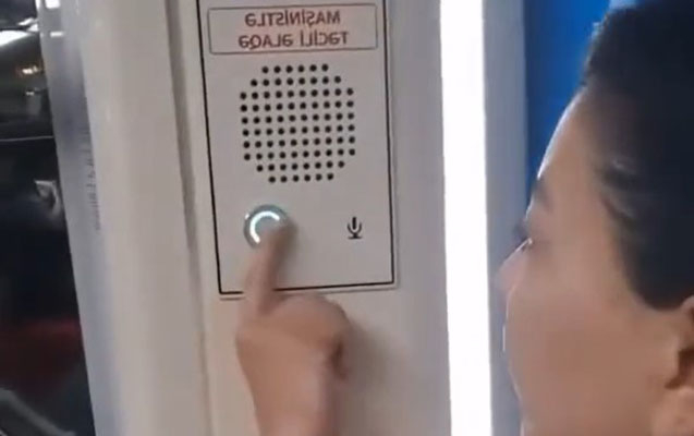 Qadının metroda etdiyi hərəkət müzakirələrə səbəb oldu