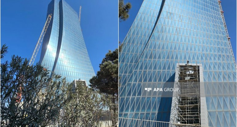 Mərkəzi Bankın yeni binasının təhvil veriləcəyi tarix açıqlandı