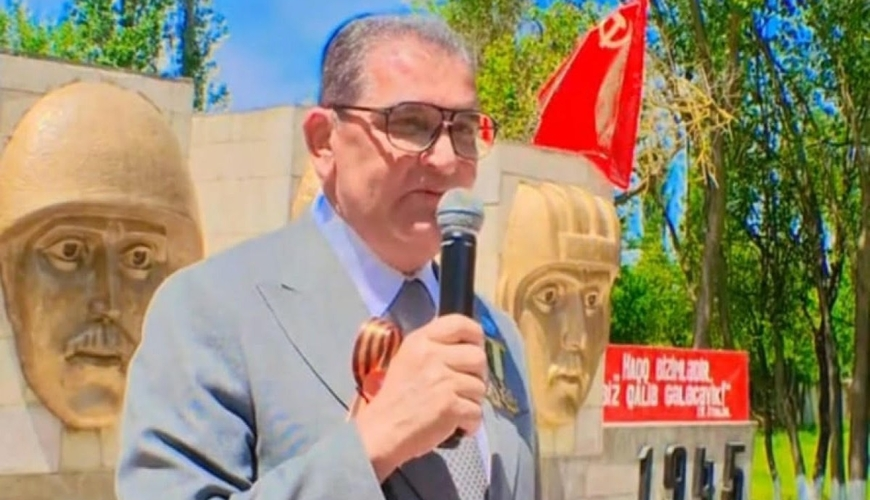 SSRİ bayrağı altında çıxış edən Saleh Səmədov Ağsaqqallar Şurasından QOVULDU