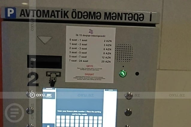 Bakıda bu parkinqlərdə qiymətlər artırıldı- Foto