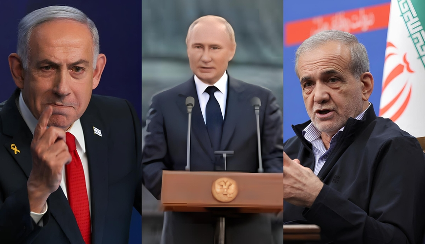Putin İsrail və İran liderləri ilə danışdı