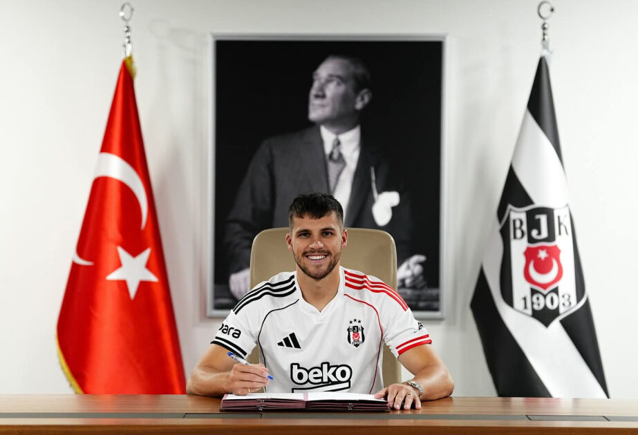 "Beşiktaş" "Benfika"nın futbolçusunu icarəyə götürdü