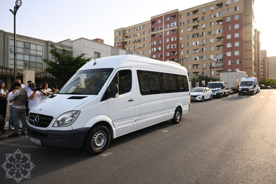 Ağdamın Kəngərli kəndinə növbəti köç karvanı yola salındı