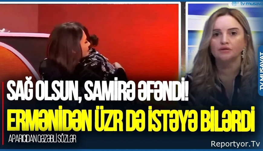 Sevinc Telmanqızıdan Samirə Əfəndiyə SƏRT SÖZLƏR: “Ermənidən üzr də istəyə bilərdi!”
