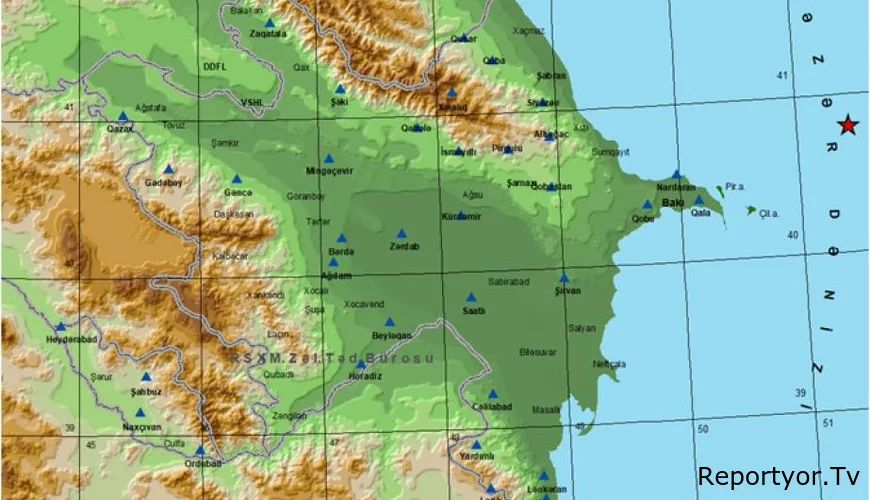 SON DƏQİQƏ! Xəzərdə zəlzələ oldu