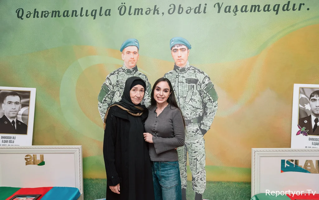 Leyla Əliyeva şəhid qardaşların ailəsini ziyarət etdi - FOTO