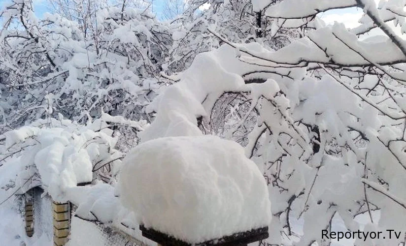 Bu rayonlarda QAR yağır, 10 dərəcəyədək şaxta var - SON DƏQİQƏ MƏLUMATI
