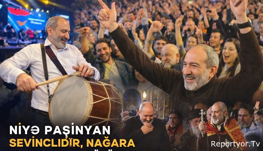 Paşinyan niyə sevinclidir, nağara çalır, atılıb-düşür! Nə baş verir?!