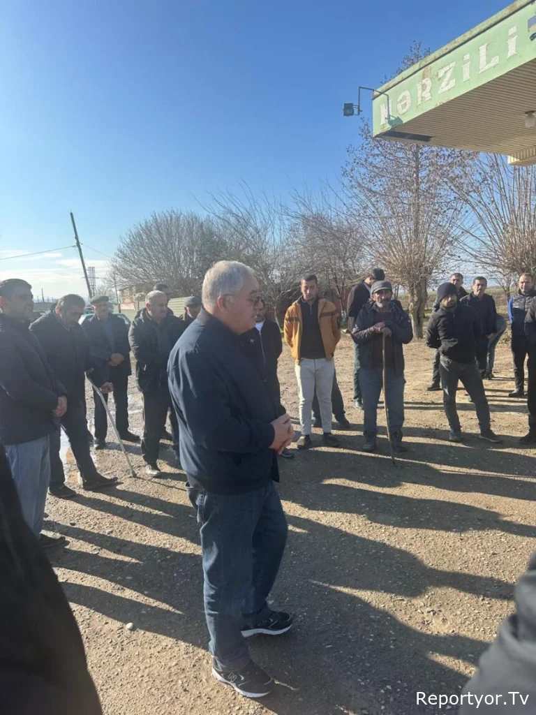 Ağdamın Ergi qəsəbəsinin dağılmış yolunun əsaslı təmirinə başlanıldı