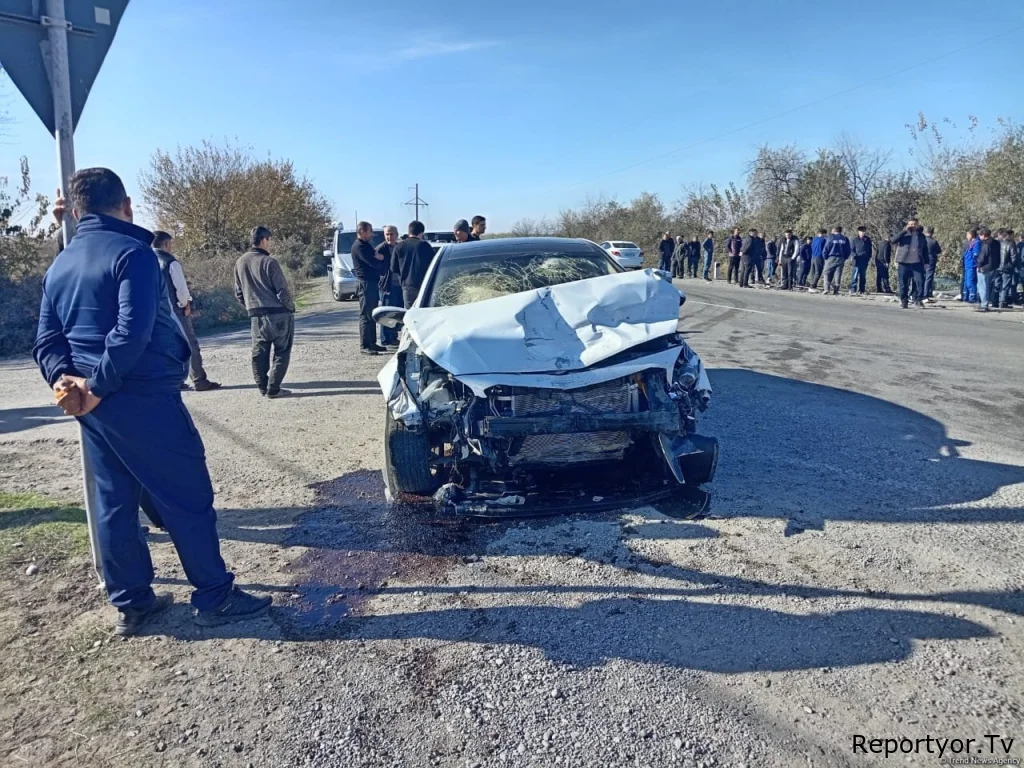 Tərtərdə ağır yol qəzası oldu