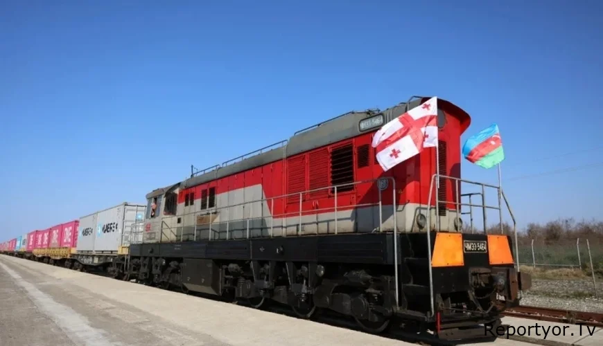 Poti–Bakı ekspres blok-qatarı yola salındı