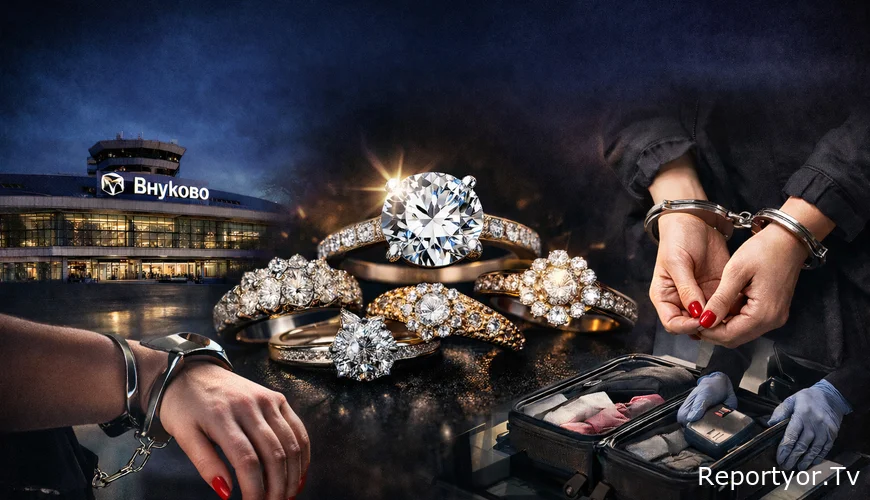 Moskvada 33 yaşlı azərbaycanlı qadın SAXLANILDI - 18 milyonluq brilyant QALMAQALIFOTO