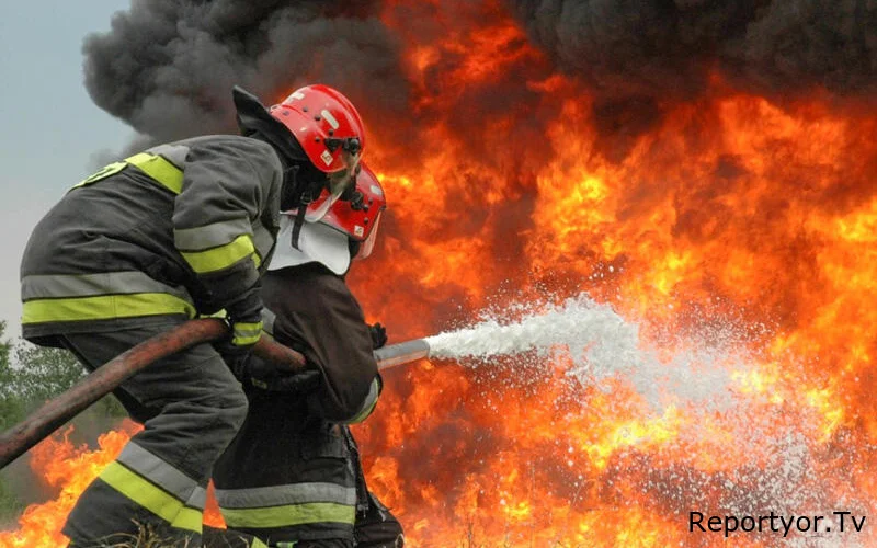 Azərbaycanda daha bir məktəb YANDI