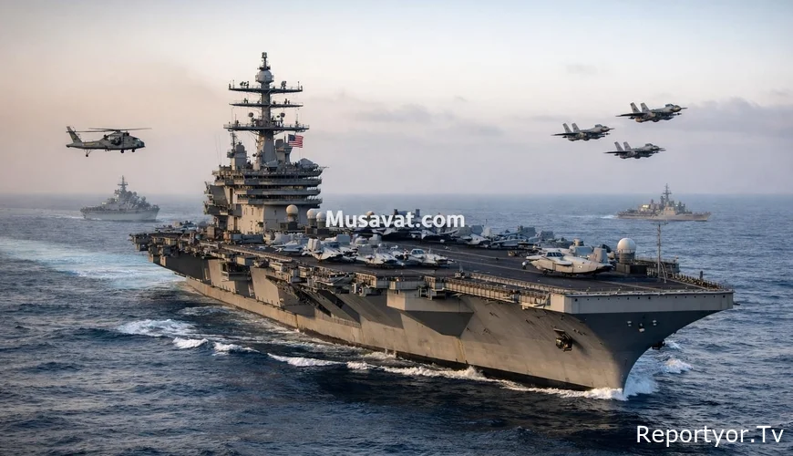 Yaxın Şərq alovlanır: ABŞ aviadaşıyanı hədəfdə, İsrail və Körfəz şəhərləri atəş altında