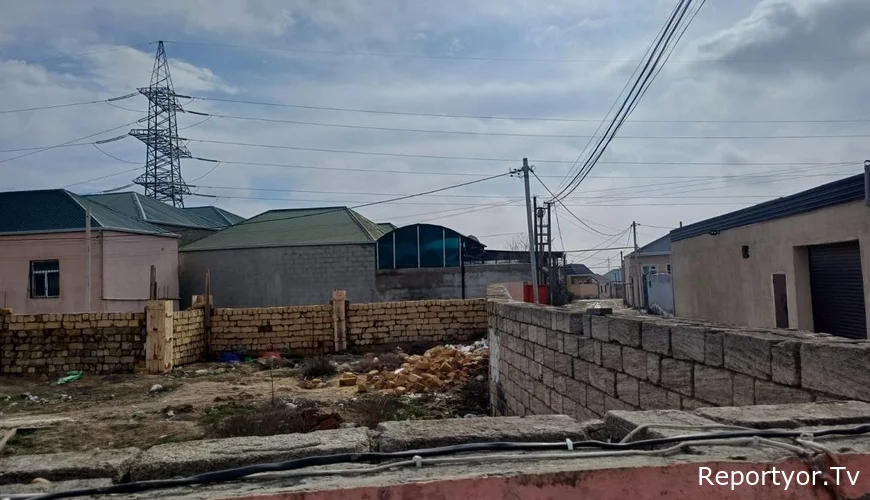 Abşeronda qanunsuz həyata keçirilən tikinti işlərinin qarşısı alındı - FOTOLAR
