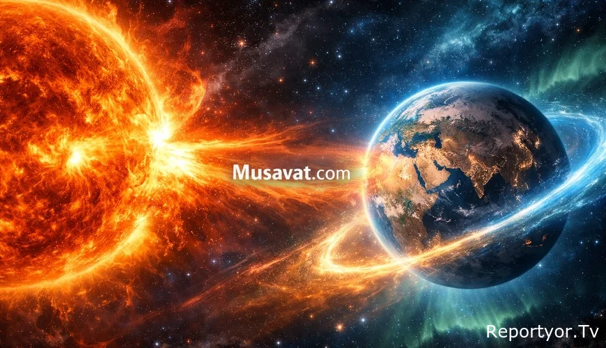 Şok hadisə! Yer təhlükə altındadır: Günəş partlayışı birbaşa planetimizə yönəlib