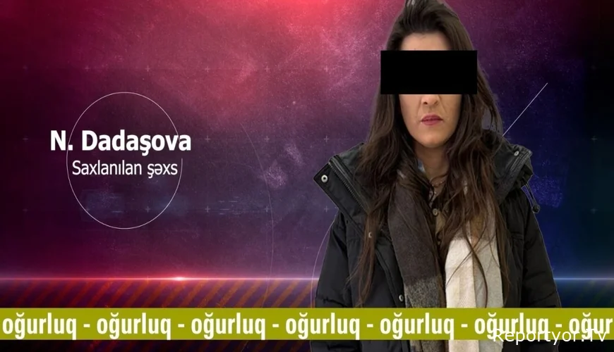 Zərgərlik mağazalarından oğurluq edən şəxs saxlanıldı - VİDEO