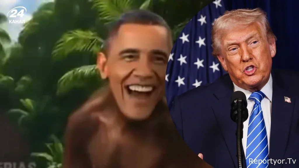 Obama Trampın onu və ailəsini meymuna bənzətməsinə belə cavab verdi