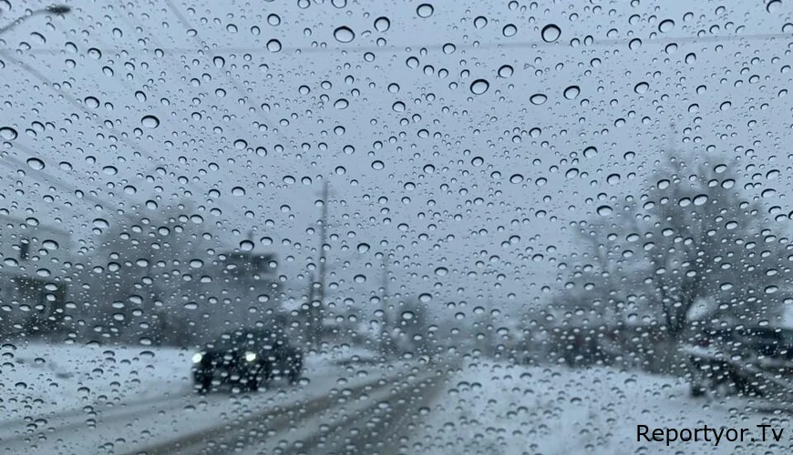 Sabah 12 dərəcə şaxta olacaq, yağış yağacaq - PROQNOZ