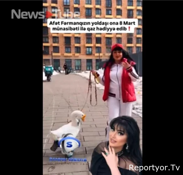 Afətin ərinin "8 MART HƏDİYYƏSİ" gündəm oldu
