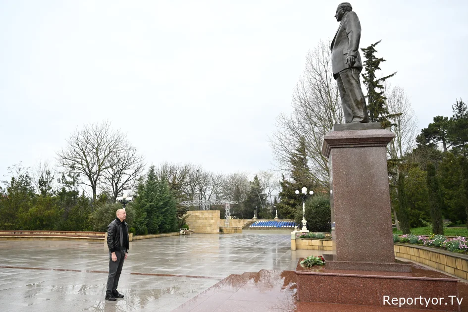 İlham Əliyev Şamaxıdadır- Fotolar