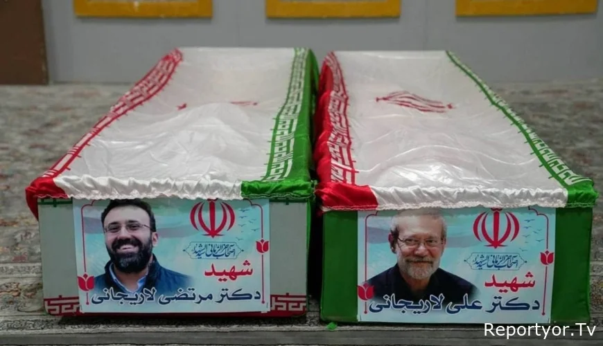 Laricaninin tabutu televiziya ilə nümayiş etdirilir