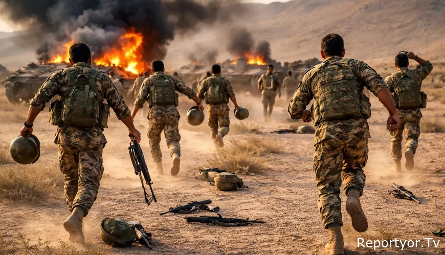 “İranda ordu dağılır” – fərarilik artır, əsgərlər ruhdan düşüb