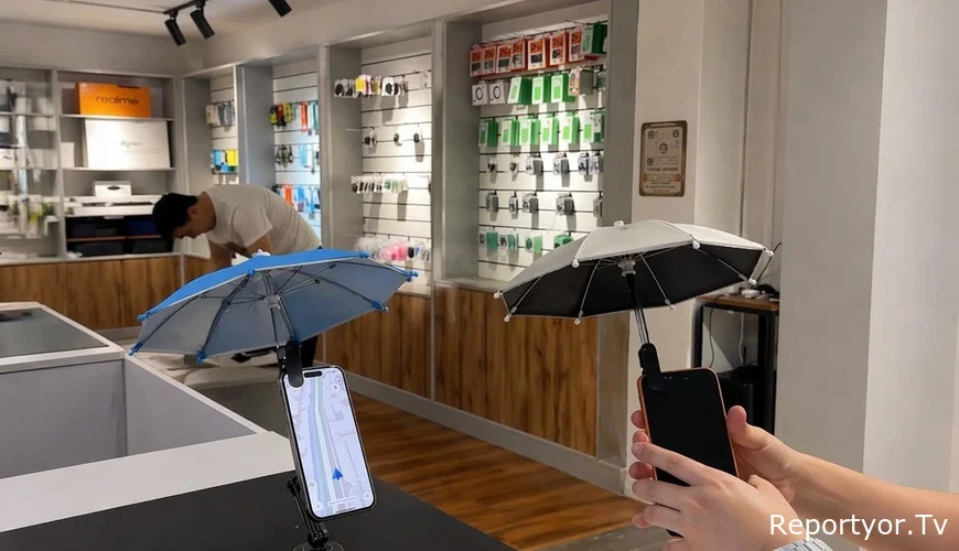 Sürücülər cərimədən yayınmaq üçün yeni üsul tapıb – “telefon üçün çətirlər”