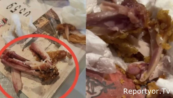 KFC Bakıda müştərilərə beləı toyuq satır?