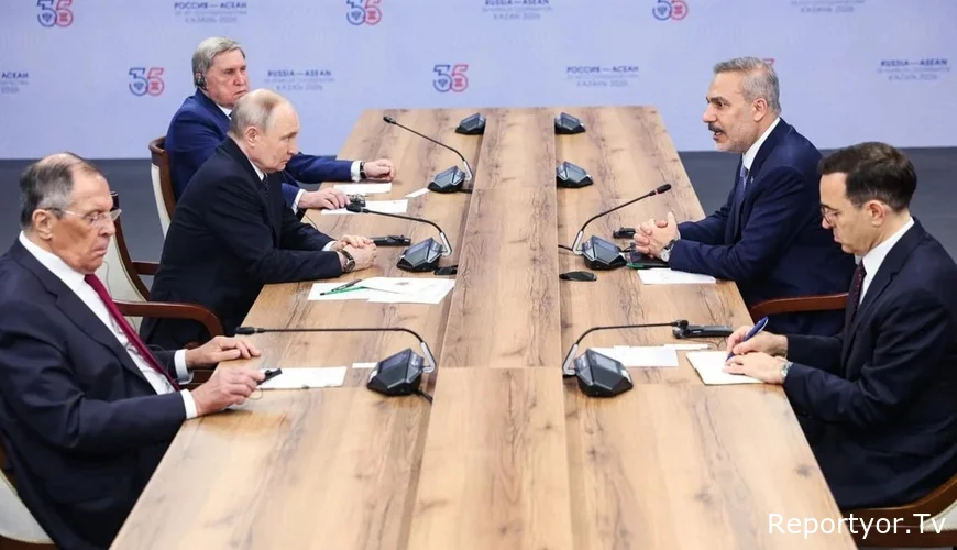 Putin Fidanla görüşüb